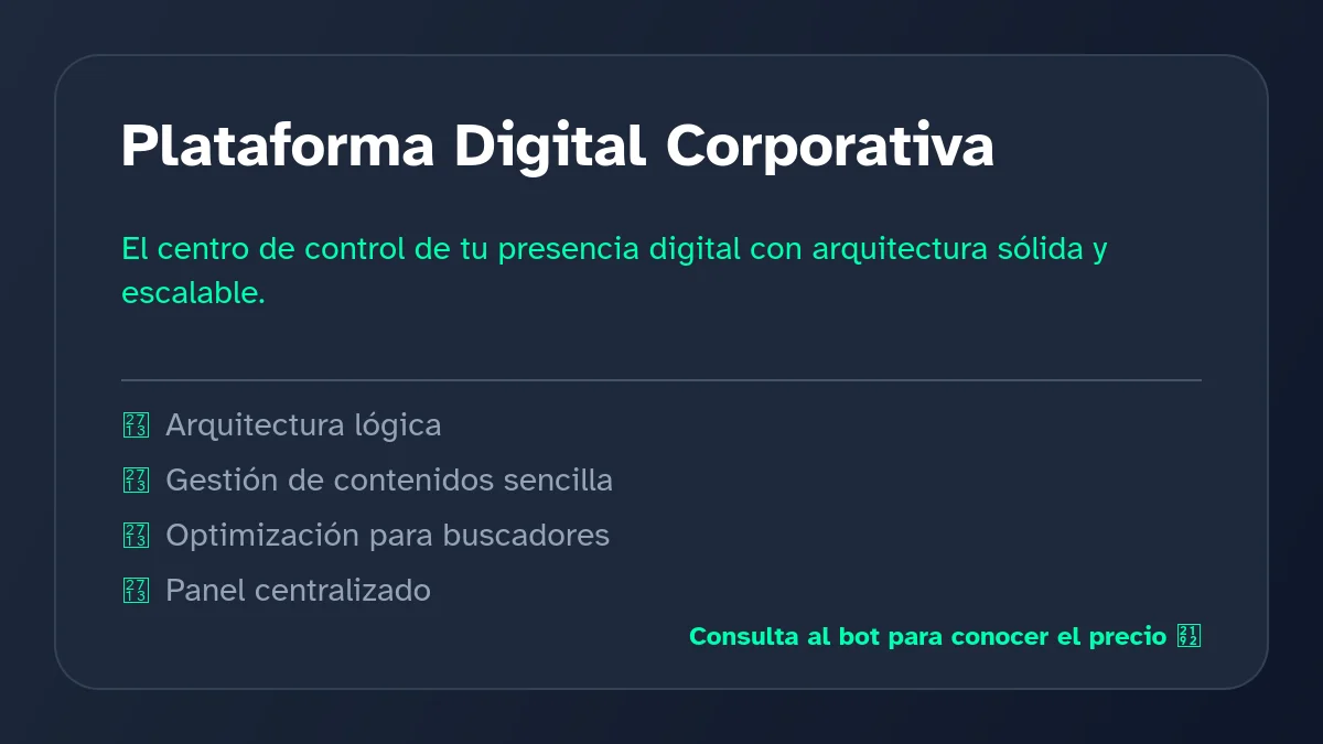 Desarrollo de Plataformas Corporativas: La Revolución Digital